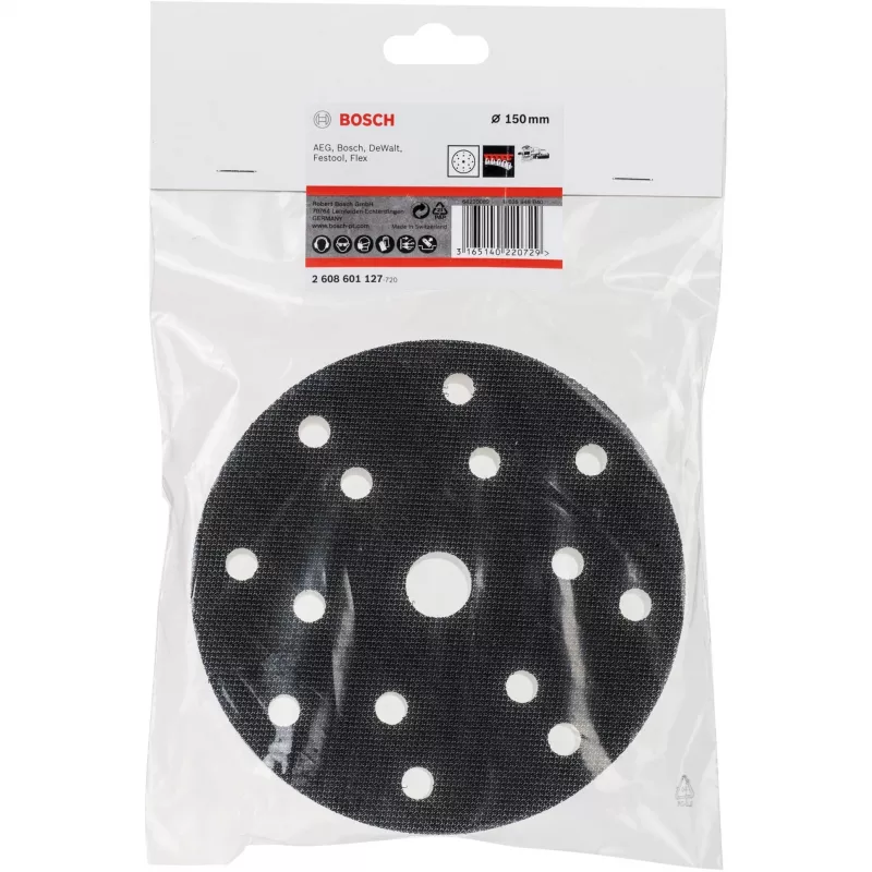Bosch 2 608 601 127 accesorio de lijado 1 pieza