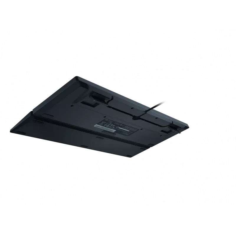 Teclado gaming Razer Ornata V3 RGB USB negro tamaño completo con cable meca-membrana