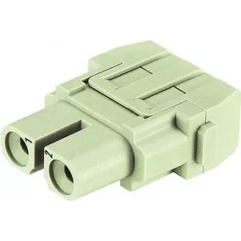 Módulo de crimpado hembra Harting 09140023102, clasificado 40 A, módulo conector de crimpado hembra
