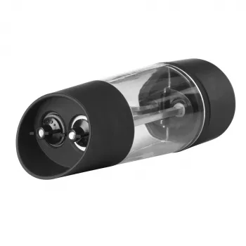 Molino de sal mecánico Salter 7612 BKXRAUP acero inoxidable con molienda ajustable