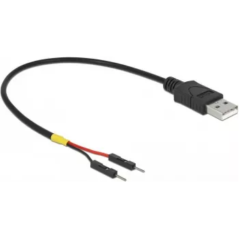 Cable USB DeLOCK 85401 0,2 m USB A negro