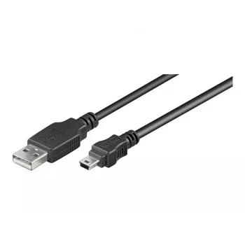 Goobay | Cable USB 2.0 Hi-Speed | 50768 | USB-A a Mini-USB conector USB 2.0 macho (Type-A) | conector USB 2.0 Mini macho (Type-B, 5 pines)