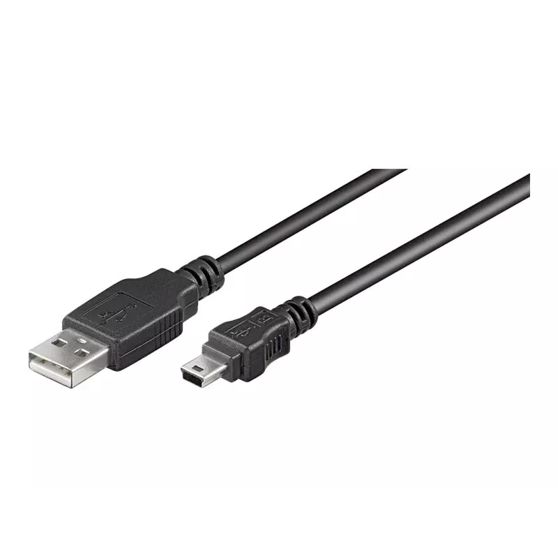 Goobay | Cable USB 2.0 Hi-Speed | 50768 | USB-A a Mini-USB conector USB 2.0 macho (Type-A) | conector USB 2.0 Mini macho (Type-B, 5 pines)