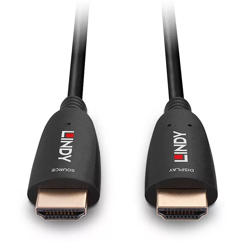 Cable HDMI híbrido de fibra óptica Lindy 20m 8K60