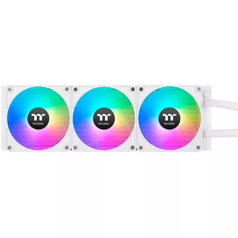 Refrigeración líquida todo en uno Thermaltake TH360 V2 Ultra EX ARGB 12 cm blanca