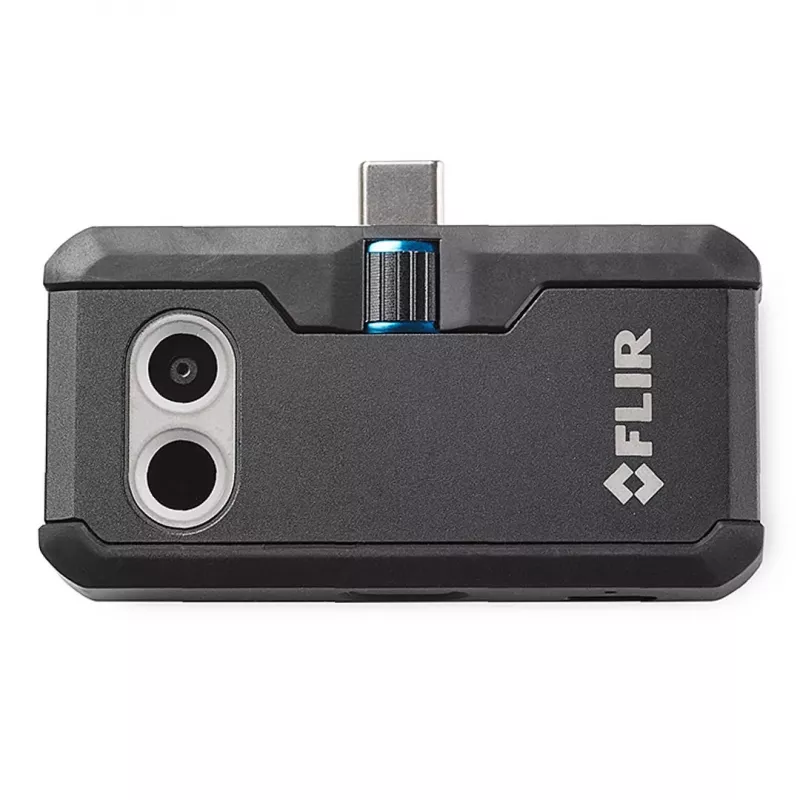 Cámara termográfica FLIR ONE Pro Android USB-C — FLIR, modelo FP3AC, 8,7 Hz, NETD 150 mK, 8–14 µm, enfoque fijo, USB-C