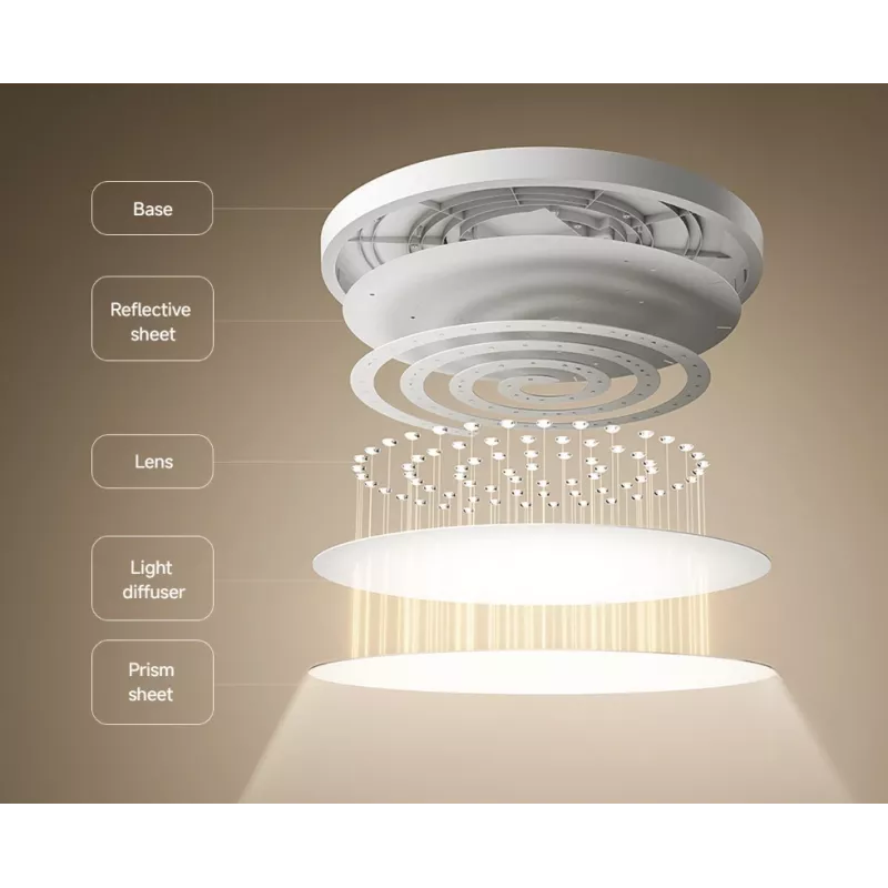 Lámpara de techo inteligente Xiaomi D30 WiFi 30W