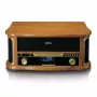 Lenco TCD-2571WD tocadiscos con pletina de casete, DAB+, FM, Bluetooth, USB, 10 W, madera