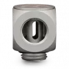 Thermal Grizzly DeltaMate Rotary T – Conector de refrigeración líquida, níquel mate, 1 ud. (TG-DM-FIT-0204)