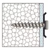 Fischer FID-Z 563537 tornillo para material aislante, cabeza redonda, Torx, 50 uds.