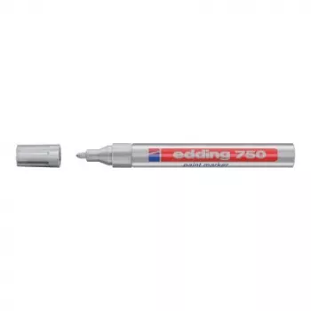 Rotulador Edding 750 plata