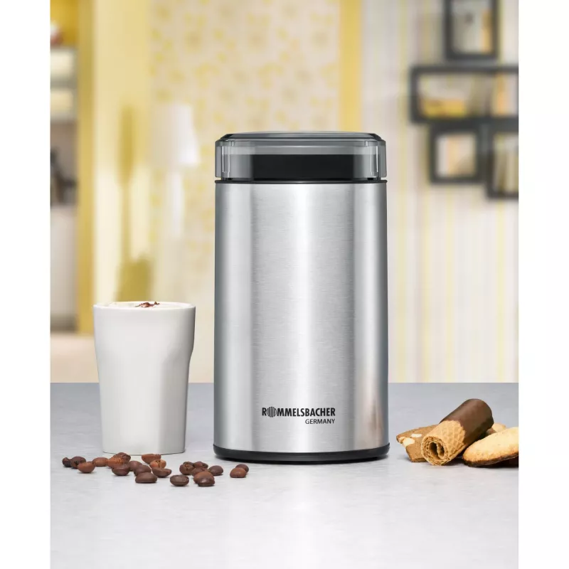 Molino de café de cuchillas Rommelsbacher EKM 100 acero inoxidable