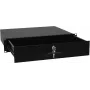 Cajón para rack con cerradura Omnitronic 2U – modelo 30100952, cajón de almacenamiento de metal montado en la parte frontal para racks de 19 pulgadas