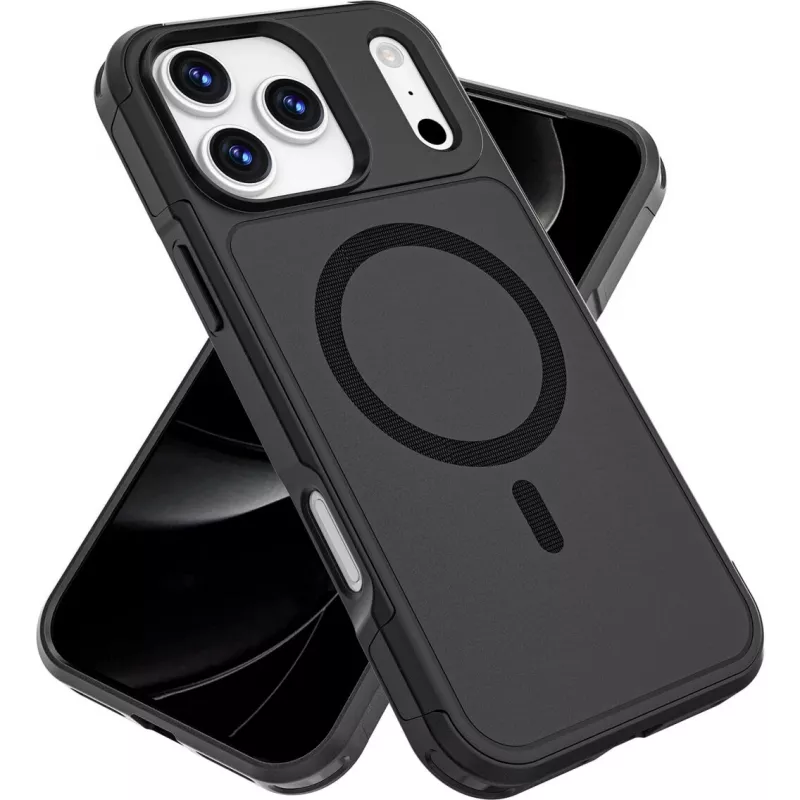Funda Border 4smarts Defend iPhone 17 Pro Max negro 17,5 cm