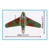 Bloques de construcción Messerschmitt Me 163B Komet 543 piezas