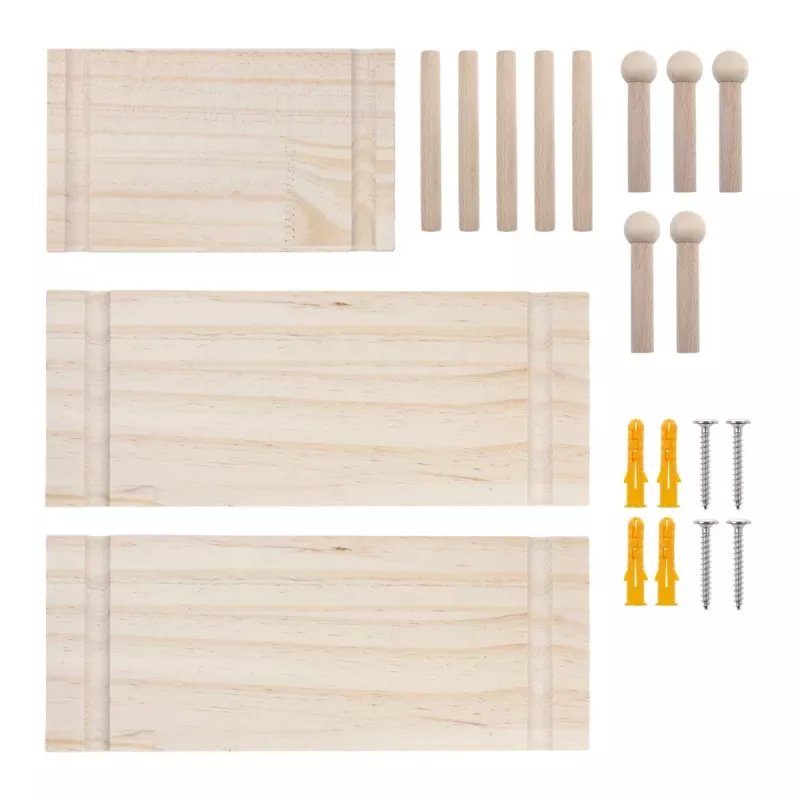 Maclean MC-130 WD panel organizador de madera, 40x60 cm, máx. 20 kg
