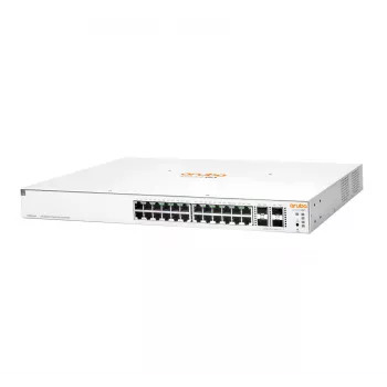 HPE Aruba Networking Instant On 1930 24G Class4 PoE 4SFP/SFP+ 370W conmutador gestionado L2+ Gigabit Ethernet (10/100/1000) Power over Ethernet (PoE) 1U blanco