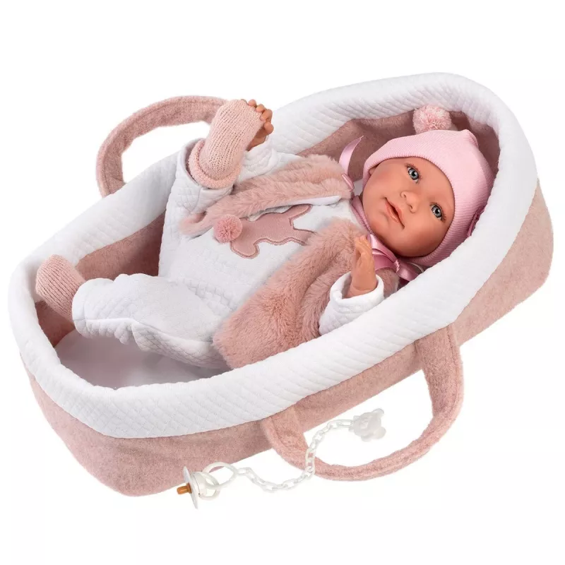 Llorens Mimi Rosa 42 cm — Llorens 74012, vinilo y textil, extremidades articuladas