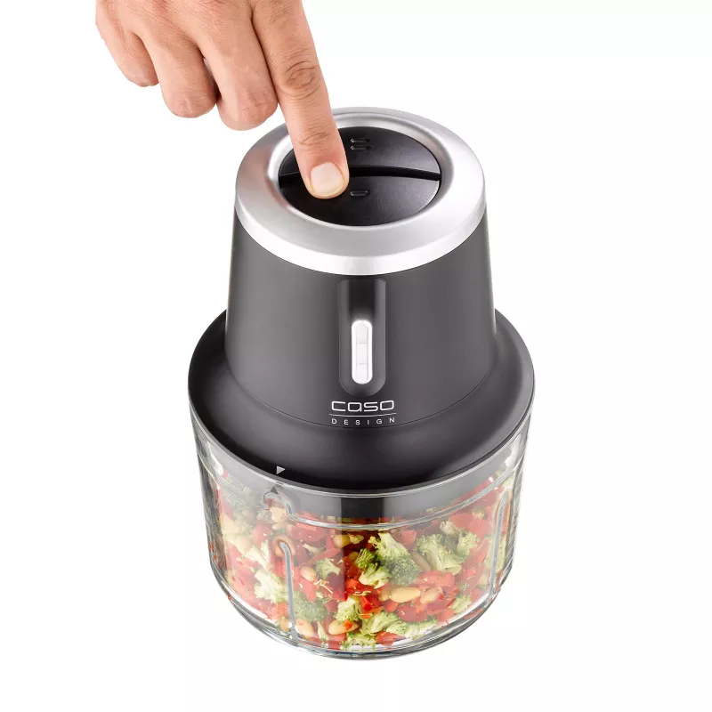 Caso | Picadora multiusos | Chop & Go | Negro | 200 W