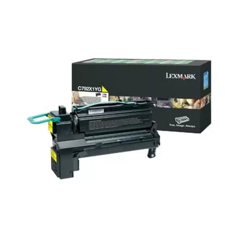 Tóner Lexmark C792X1YG 30000 páginas amarillo