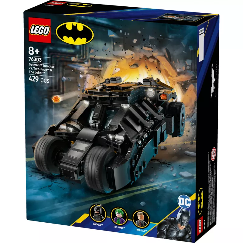 LEGO BATMAN 76303 Batman Tumbler vs. Two-Face y The Joker