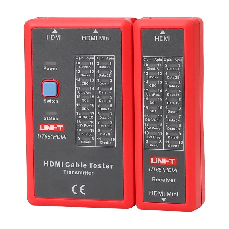 UNI-T UT681HDMI Comprobador de cables HDMI