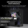 Ventilador Corsair iCUE LINK RX120 MAX 12 cm negro, 3 unidades, 400–2000 U/min