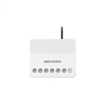 Relé eléctrico Hikvision DS-PM1-O1L-WE Blanco