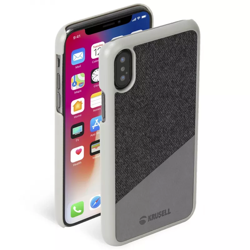 Funda Krusell Tanum iPhone X/XS 14,7 cm gris