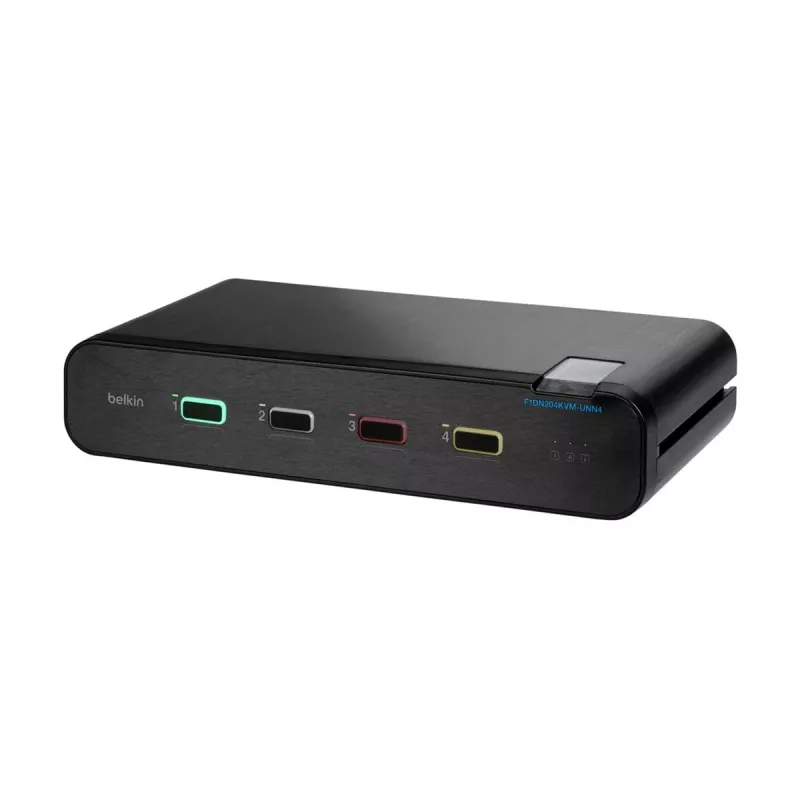 Belkin F1DN204KVM-UNN4 Universal Secure Dual-Head 4P conmutador KVM de sobremesa