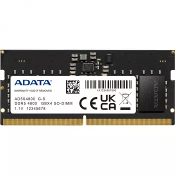 SO-DIMM 32 GB DDR5-4800, memoria RAM negra, AD5S480032G-S, Premier