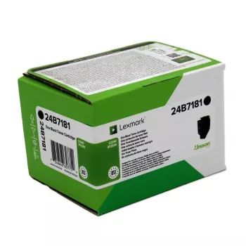 Lexmark 24B7181 Tóner 1 ud. Original Negro