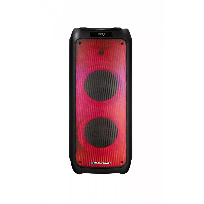 Sistema de karaoke Blaupunkt PB10DB 1000W micrófono con cable indicador LED
