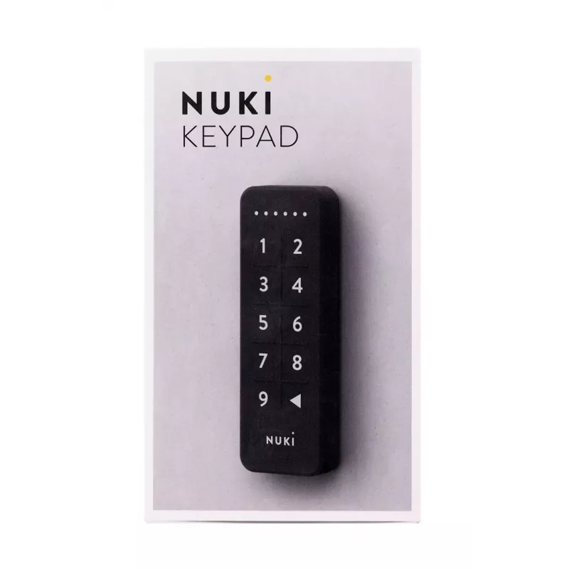 Cerradura inteligente NUKI — Bluetooth (5.0) IP65 cerradura con código pilas CR2032 incluidas