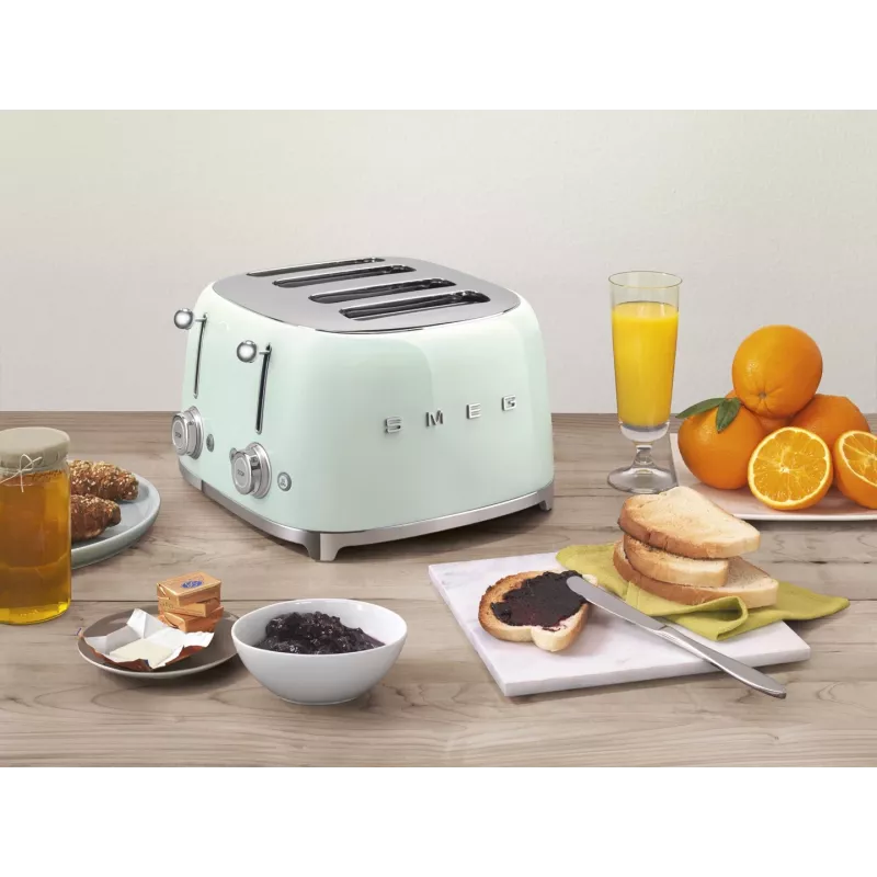 Tostadora SMEG (TSF03PGEU) verde pastel