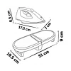 Tabla de planchar plegable Tefal