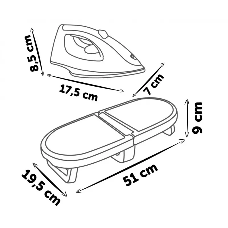 Tabla de planchar plegable Tefal