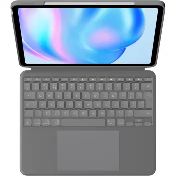 Logitech Combo Touch Teclado QWERTY UK English Smart Connector Gris