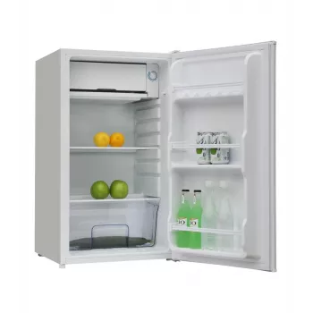 Frigorífico-congelador Ravanson LKK-90E, de pie 91 l totales (frigorífico 81 l, congelador 10 l), blanco, clase de eficiencia energética E