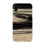 Funda para móvil man and wood para iPhone XR — acabado ébano blanco