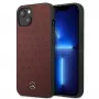 Mercedes MEHCP13SPSQRE iPhone 13 mini 5,4 rojo/rojo carcasa rígida piel patrón de estrella