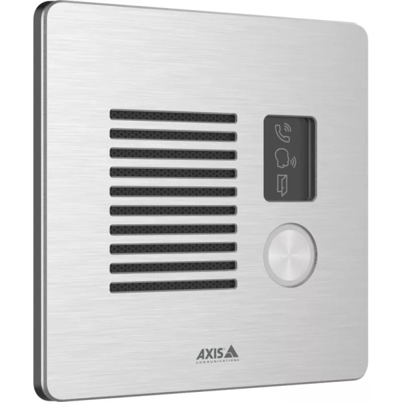 Axis I7010-VE intercomunicador de red, cableado, acero inoxidable, IP66/IP69, 92 dB