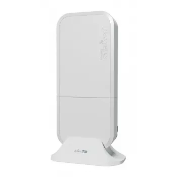 MikroTik wAP ax Dual-Band Gigabit Ethernet X2 | wAPG-5HaxD2HaxD | 10/100/1000 Mbit/s | Puertos Ethernet LAN (RJ-45) 2 | Compatibilidad con Mesh No | MU-MIMO No | Sin banda ancha móvil