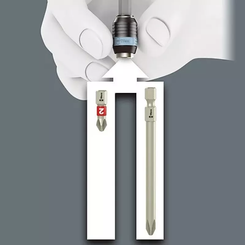 Wera Bit-Check 10 Stainless 1 juego de puntas de destornillador, 10 piezas