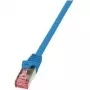 Cable de red LogiLink Cat6 S/FTP RJ-45 7,5 m azul