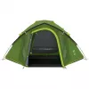 Carpa de cúpula Coleman Darwin 4 Plus Blackout — carpa túnel para 4 personas con vestíbulo, verde oscuro/verde claro