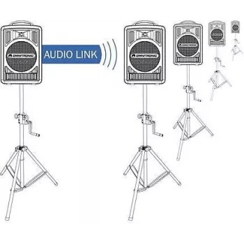 Módulo de enlace de audio Omnitronic ALT-105 WAMS-05 (modelo 13106987)