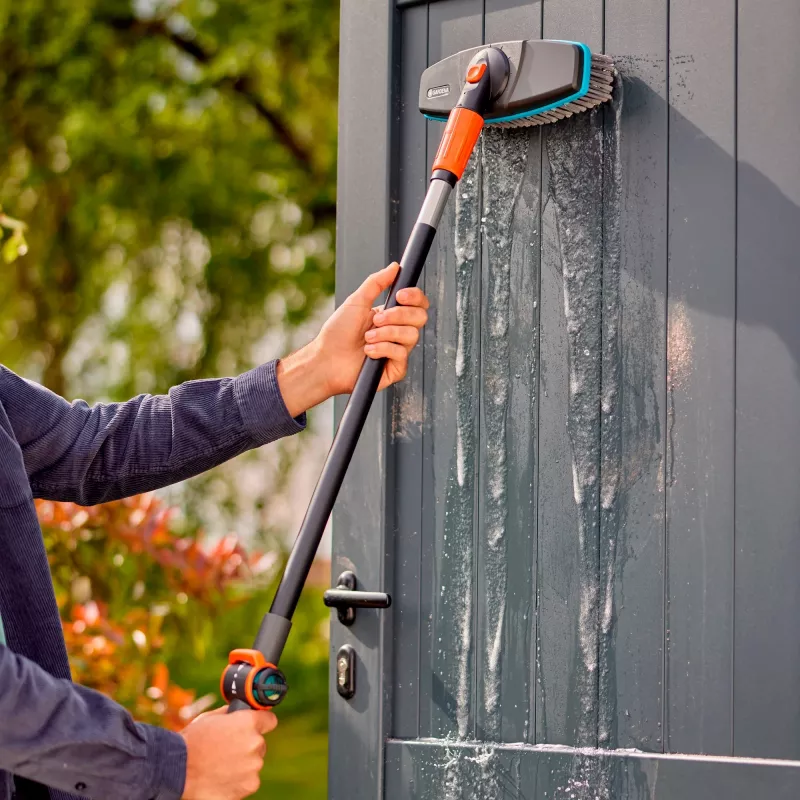 Gardena Cleansystem set de lavado suave con mango S, 18826-20
