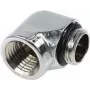Alphacool HF Conector en L G1/4 macho a G1/4 hembra - Cromo (17044)