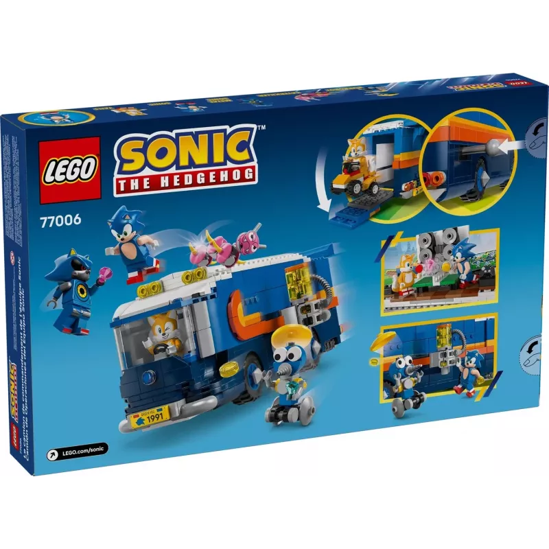 LEGO SONIC THE HEDGEHOG 77006 Team Sonic Command Truck